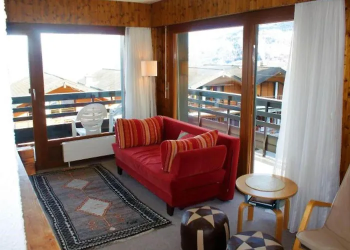 In Valais Near Cable Car 度假居 维松纳