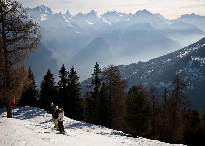 In Valais Near Cable Car *