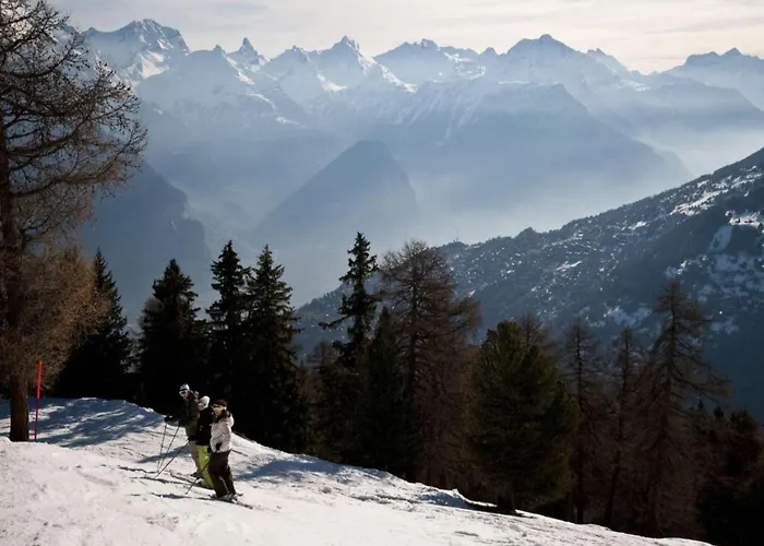 度假居 In Valais Near Cable Car